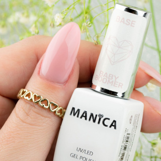 Manica Baza hybrydowa UV/LED Gel Polish Base - Baby Boomer - 10ml