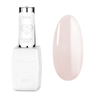Manica Baza hybrydowa UV/LED Gel Polish Base - Cover Rose - 10ml