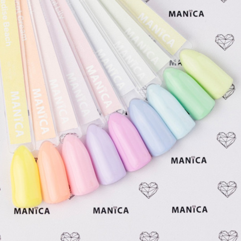 Manica Lakier hybrydowy LED/UV 10ml - Apricot Cream - 119 Manica Lakier hybrydowy LED/UV 10ml - Apricot Cream - 119