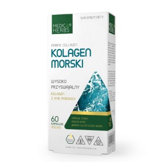 Medica Herbs Kolagen Morski suplement diety 60 kapsułek