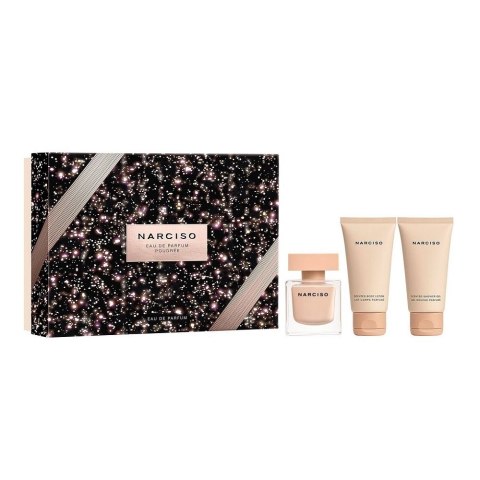 Narciso Rodriguez Narciso Poudree zestaw woda perfumowana spray 50ml + balsam do ciała 50ml + żel pod prysznic 50ml Narciso Rodriguez Narciso Poudree zestaw woda perfumowana spray 50ml + balsam do ciała 50ml + żel pod prysznic 50ml