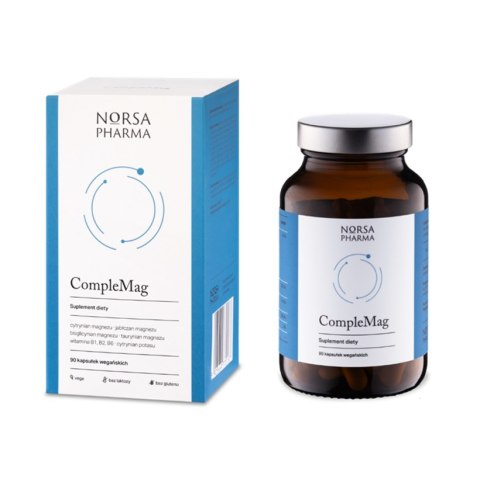 Norsa Pharma CompleMag suplement diety 90 kapsułek Norsa Pharma CompleMag suplement diety 90 kapsułek