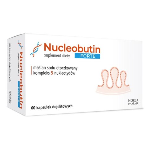 Norsa Pharma Nucleobutin Forte suplement diety 60 kapsułek Norsa Pharma Nucleobutin Forte suplement diety 60 kapsułek