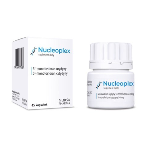 Norsa Pharma Nucleoplex suplement diety 45 kapsułek Norsa Pharma Nucleoplex suplement diety 45 kapsułek