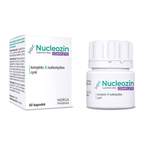 Norsa Pharma Nucleozin Complete suplement diety 60 kapsułek Norsa Pharma Nucleozin Complete suplement diety 60 kapsułek