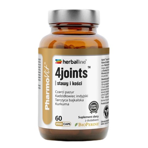 Pharmovit 4joints stawy i kości suplement diety 60 kapsułek Pharmovit 4joints stawy i kości suplement diety 60 kapsułek