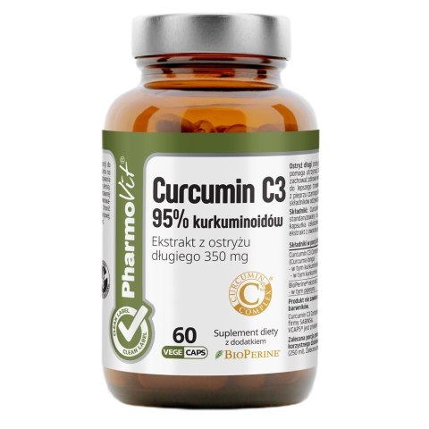 Pharmovit Curcumin C3 suplement diety 60 kapsułek Pharmovit Curcumin C3 suplement diety 60 kapsułek