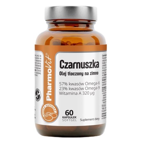 Pharmovit Czarnuszka suplement diety 60 kapsułek Pharmovit Czarnuszka suplement diety 60 kapsułek