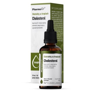 Pharmovit Ekstrakty w kroplach Cholesterol suplement diety w kroplach 30ml