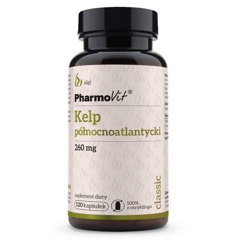 Pharmovit Kelp północnoatlantycki suplement diety 120 kapsułek Pharmovit Kelp północnoatlantycki suplement diety 120 kapsułek