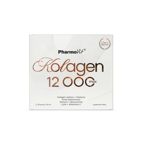 Pharmovit Kolagen 12000 max suplement diety 30x30ml Pharmovit Kolagen 12000 max suplement diety 30x30ml