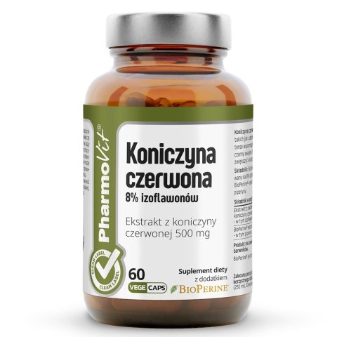 Pharmovit Koniczyna czerwona suplement diety 60 kapsułek Pharmovit Koniczyna czerwona suplement diety 60 kapsułek