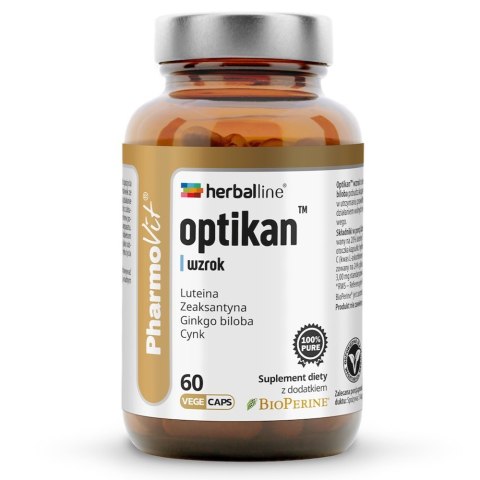 Pharmovit Optikan wzrok suplement diety 60 kapsułek Pharmovit Optikan wzrok suplement diety 60 kapsułek