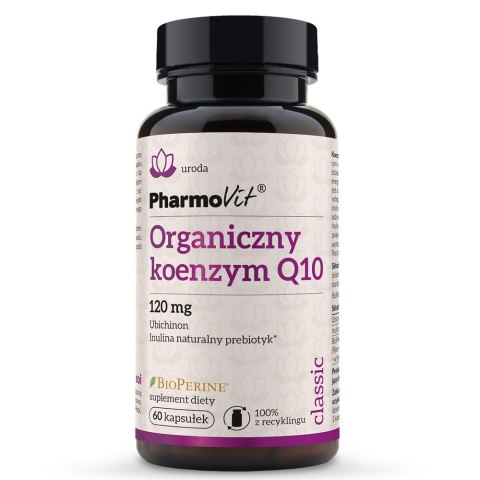 Pharmovit Organiczny koenzym Q10 suplement diety 60 kapsułek Pharmovit Organiczny koenzym Q10 suplement diety 60 kapsułek
