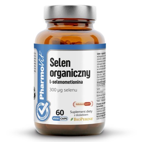Pharmovit Selen organiczny suplement diety 60 kapsułek Pharmovit Selen organiczny suplement diety 60 kapsułek