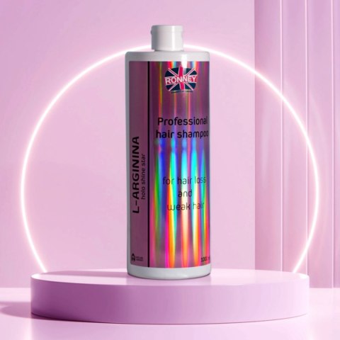 Ronney Holo Shine L-arginina Szampon Regenerujący 1000ml Ronney Holo Shine L-arginina Szampon Regenerujący 1000ml