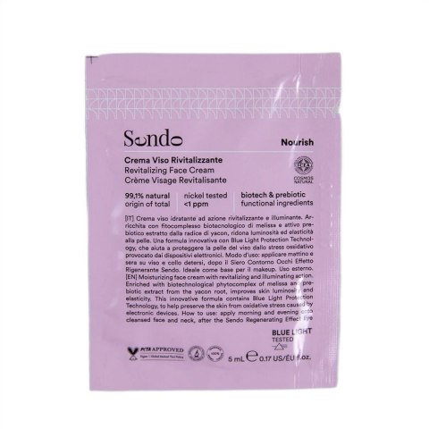 Sendo Revitalizing Face Cream rewitalizujący krem do twarzy saszetka 5ml