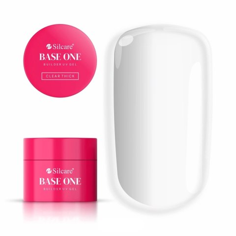 Silcare Base One Clear Thick żel budujący do paznokci 50g Silcare Base One Clear Thick żel budujący do paznokci 50g
