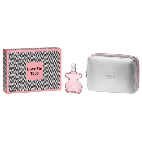 Tous LoveMe zestaw woda perfumowana spray 90ml + kosmetyczka Tous LoveMe zestaw woda perfumowana spray 90ml + kosmetyczka