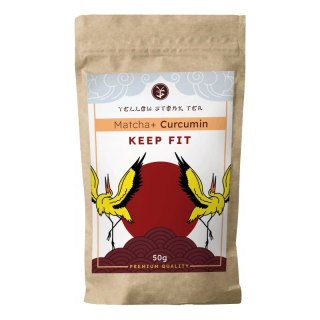 Yellow Stork Matcha+ Curcumin zielona herbata 50g