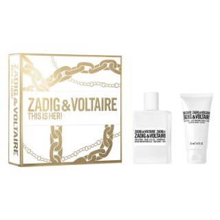 Zadig&Voltaire This Is Her! zestaw woda perfumowana spray 50ml + balsam do ciała 50ml