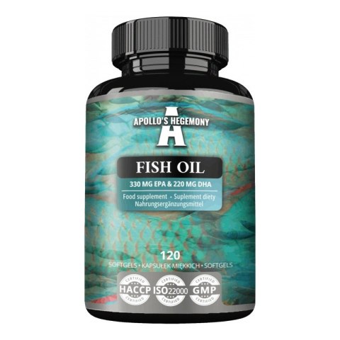 Apollo's Hegemony Fish Oil suplement diety 120 kapsułek Apollo's Hegemony Fish Oil suplement diety 120 kapsułek