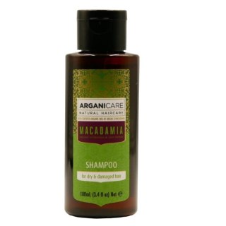 Arganicare Macadamia mini szampon do suchych i zniszczonych włosów 100ml