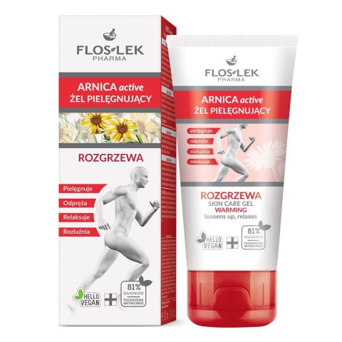 Floslek Arnica Active rozgrzewający żel pielęgnujący 100ml Floslek Arnica Active rozgrzewający żel pielęgnujący 100ml
