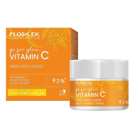 Floslek Go for glow.... VITAMIN C krem anti-aging na dzień i na noc 50ml