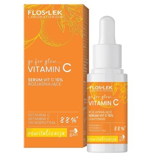 Floslek Go for glow.... VITAMIN C rozjaśniające serum VIT C 10% 30ml