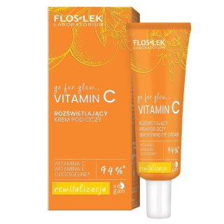Floslek Go for glow.... VITAMIN C rozświetlający krem pod oczy 30ml