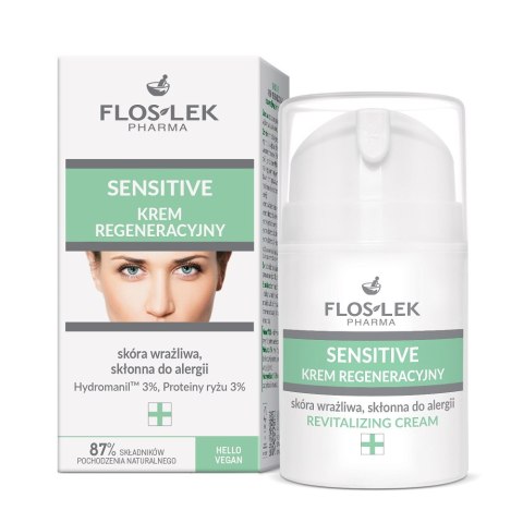 Floslek Sensitive krem regenerujący 50ml