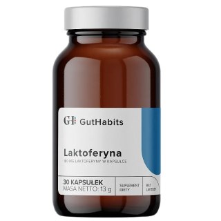 GutHabits Laktoferyna suplement diety 30 kapsułek