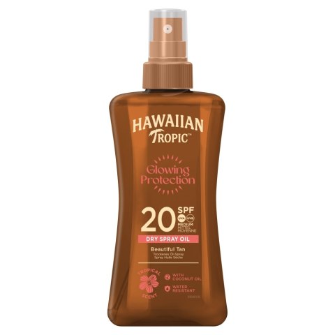 Hawaiian Tropic Glowing Protection olejek do opalania SPF20 200ml Hawaiian Tropic Glowing Protection olejek do opalania SPF20 200ml