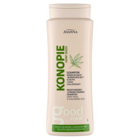 Joanna Konopie Szampon do Włosów Nawilżająco - Wzmacniający 400ml Joanna Konopie Szampon do Włosów Nawilżająco - Wzmacniający 400ml