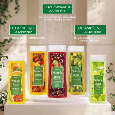 Joanna Naturia Żel pod Prysznic o Zapachu Oliwki 300ml Joanna Naturia Żel pod Prysznic o Zapachu Oliwki 300ml