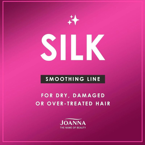 Joanna Professional Silk Szampon wygładzający z jedwabiem 1000ml