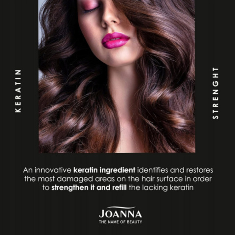 Joanna Professional Keratin Maska odbudowująca z keratyną 500ml Joanna Professional Keratin Maska odbudowująca z keratyną 500ml