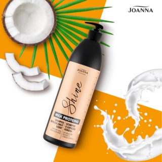 Joanna Professional Milk Proteind Szampon do włosów z kokosem 1L