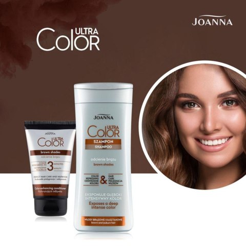 Joanna Ultra Color Odżywka Koloryzująca do Włosów Odcienie Brązu 100g Joanna Ultra Color Odżywka Koloryzująca do Włosów Odcienie Brązu 100g