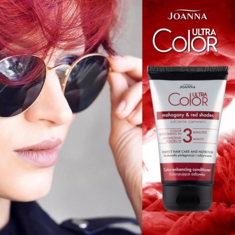 Joanna Ultra Color Odżywka Koloryzująca do Włosów Odcienie Czerwieni 100g Joanna Ultra Color Odżywka Koloryzująca do Włosów Odcienie Czerwieni 100g