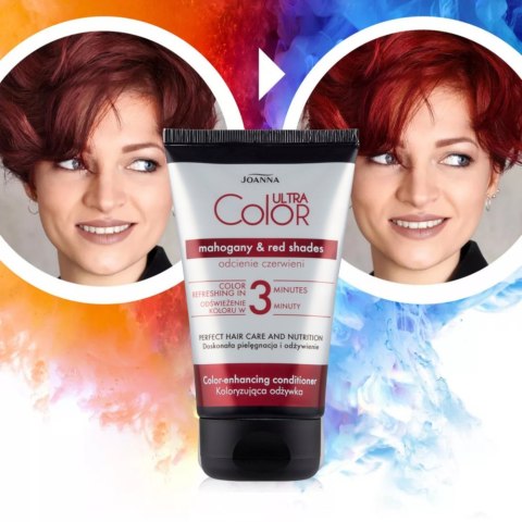 Joanna Ultra Color Odżywka Koloryzująca do Włosów Odcienie Czerwieni 100g Joanna Ultra Color Odżywka Koloryzująca do Włosów Odcienie Czerwieni 100g