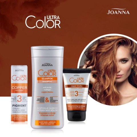 Joanna Ultra Color Odżywka Koloryzująca do Włosów Odcienie Rudego 100g Joanna Ultra Color Odżywka Koloryzująca do Włosów Odcienie Rudego 100g