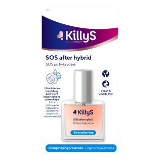 KillyS SOS Odżywka do paznokci po hybrydzie regenerująca 10ml