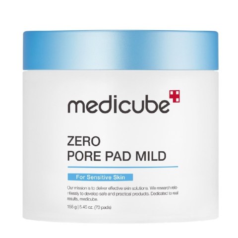 Medicube Zero Pore Pad Mild płatki złuszczające do skóry wrażliwej 70szt.