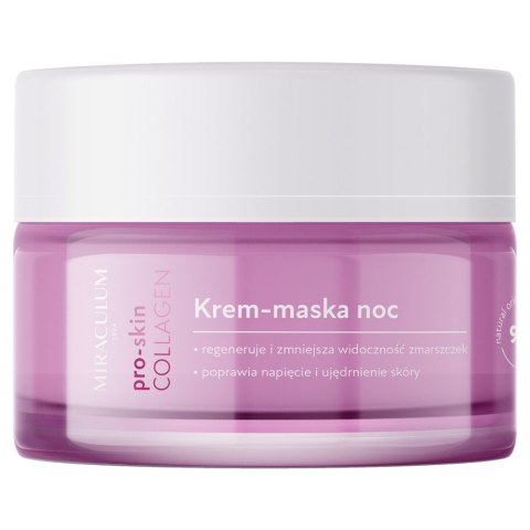 Miraculum Pro-Skin Collagen krem-maska na noc 50ml Miraculum Pro-Skin Collagen krem-maska na noc 50ml