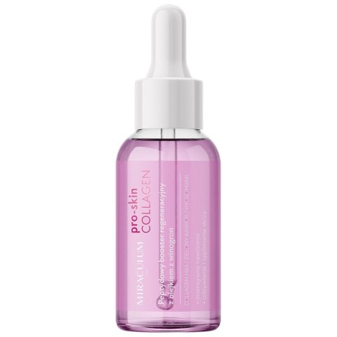 Miraculum Pro-Skin Collagen peptydowy booster regeneracyjny z olejkiem z winogron 30ml Miraculum Pro-Skin Collagen peptydowy booster regeneracyjny z olejkiem z winogron 30ml