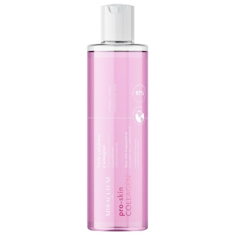 Miraculum Pro-Skin Collagen tonik z olejkiem z winogron 200ml Miraculum Pro-Skin Collagen tonik z olejkiem z winogron 200ml