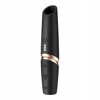 Satisfyer Perfect Kiss bezdotykowy stymulator łechtaczki Black
