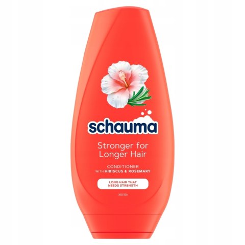Schauma Stronger for Longer Hair odżywka z hibiskusem i rozmarynem 250ml Schauma Stronger for Longer Hair odżywka z hibiskusem i rozmarynem 250ml